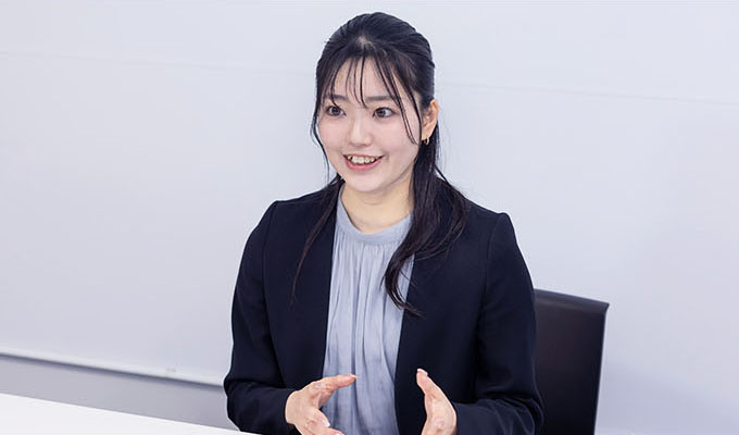 今後の目標について語る矢島さん