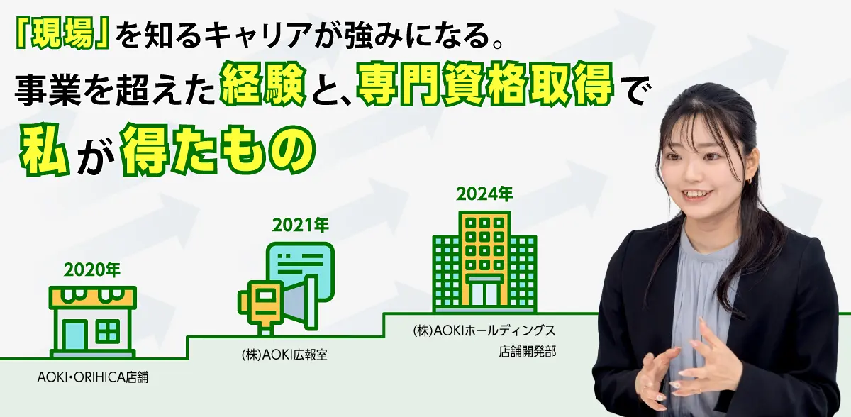 「現場」を知るキャリアが強みになる。事業を超えた経験と、専門資格取得で私が得たもの