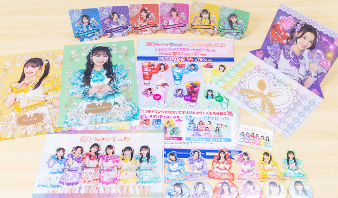「超ときめき♡宣伝部」とのコラボ企画で人気を博したノベルティグッズ