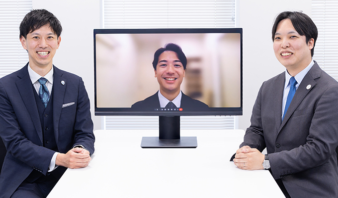今回はオンラインと対面をつなぎ、ハイブリッドで取材を実施